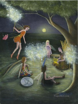 妖精 Painting - 子供のための妖精 18